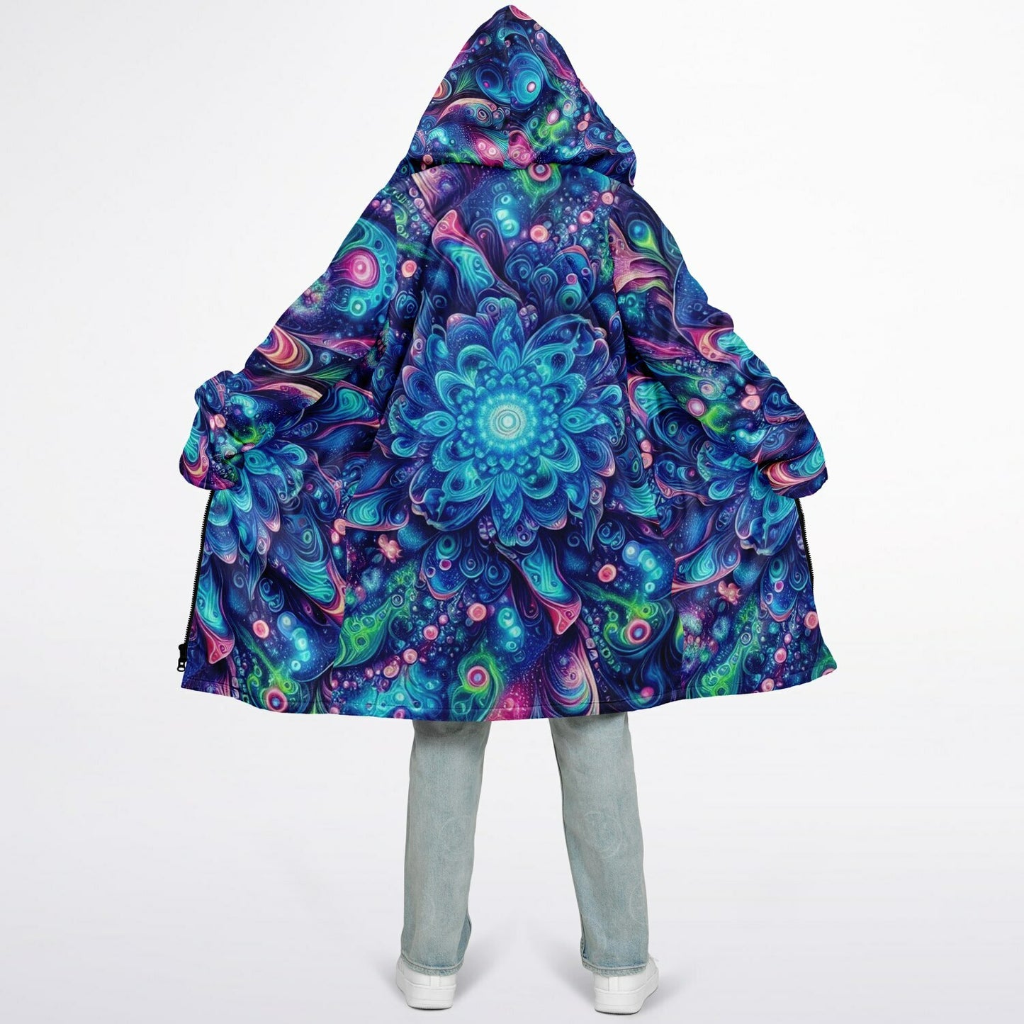 Mystic Mirage Zip Up Cloak