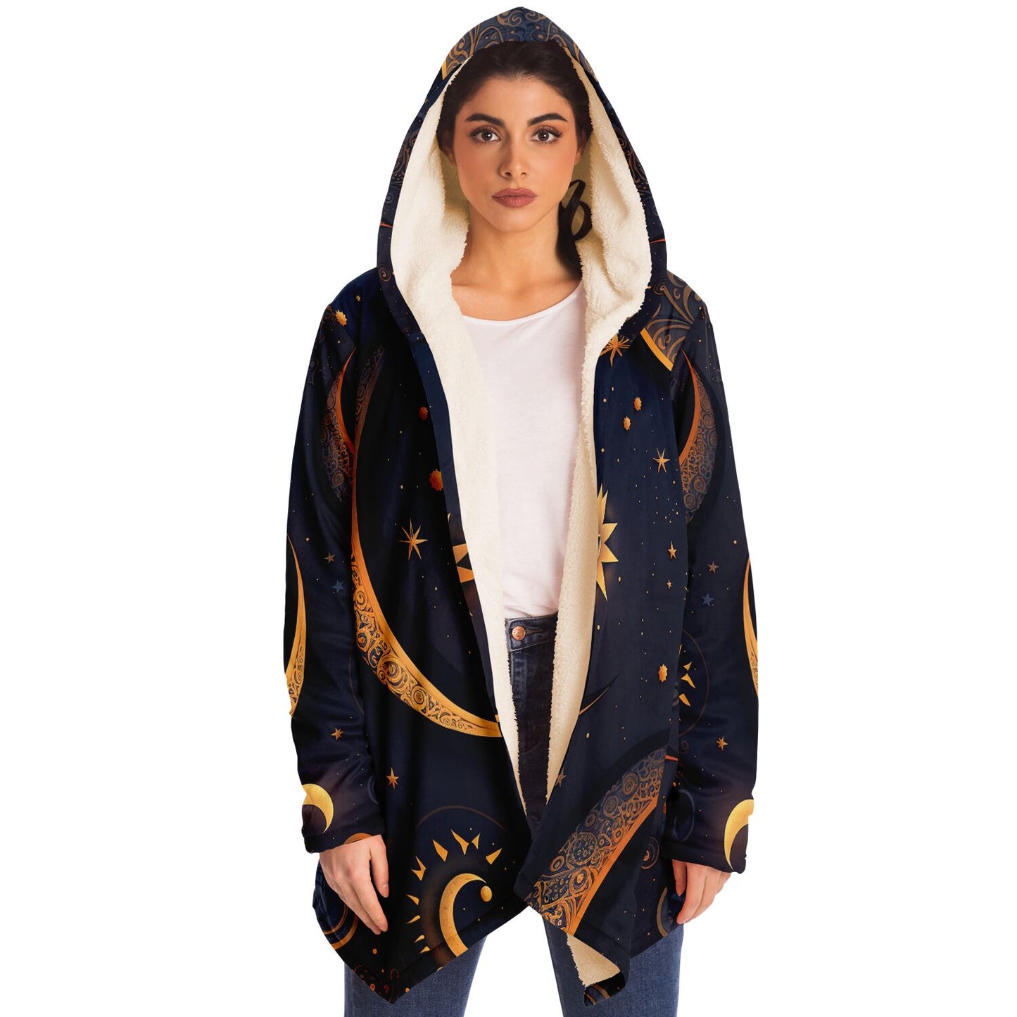 Moon Hooded cloak