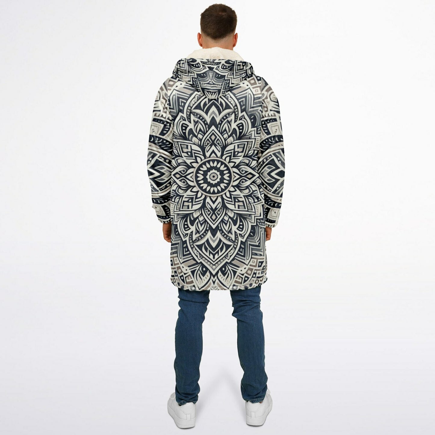 Silver Mist Zip up Cloak