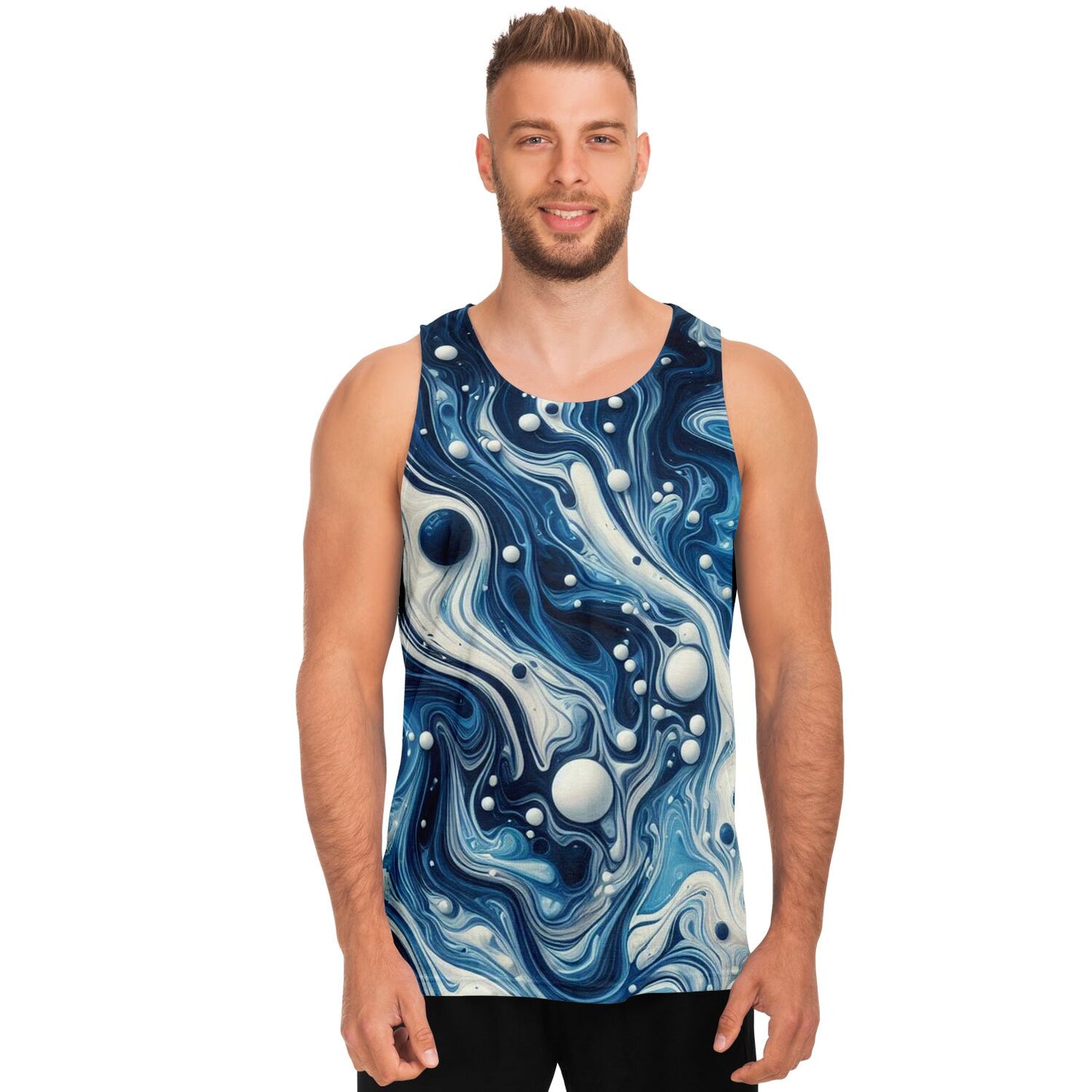 Liquid Blue Tank Top