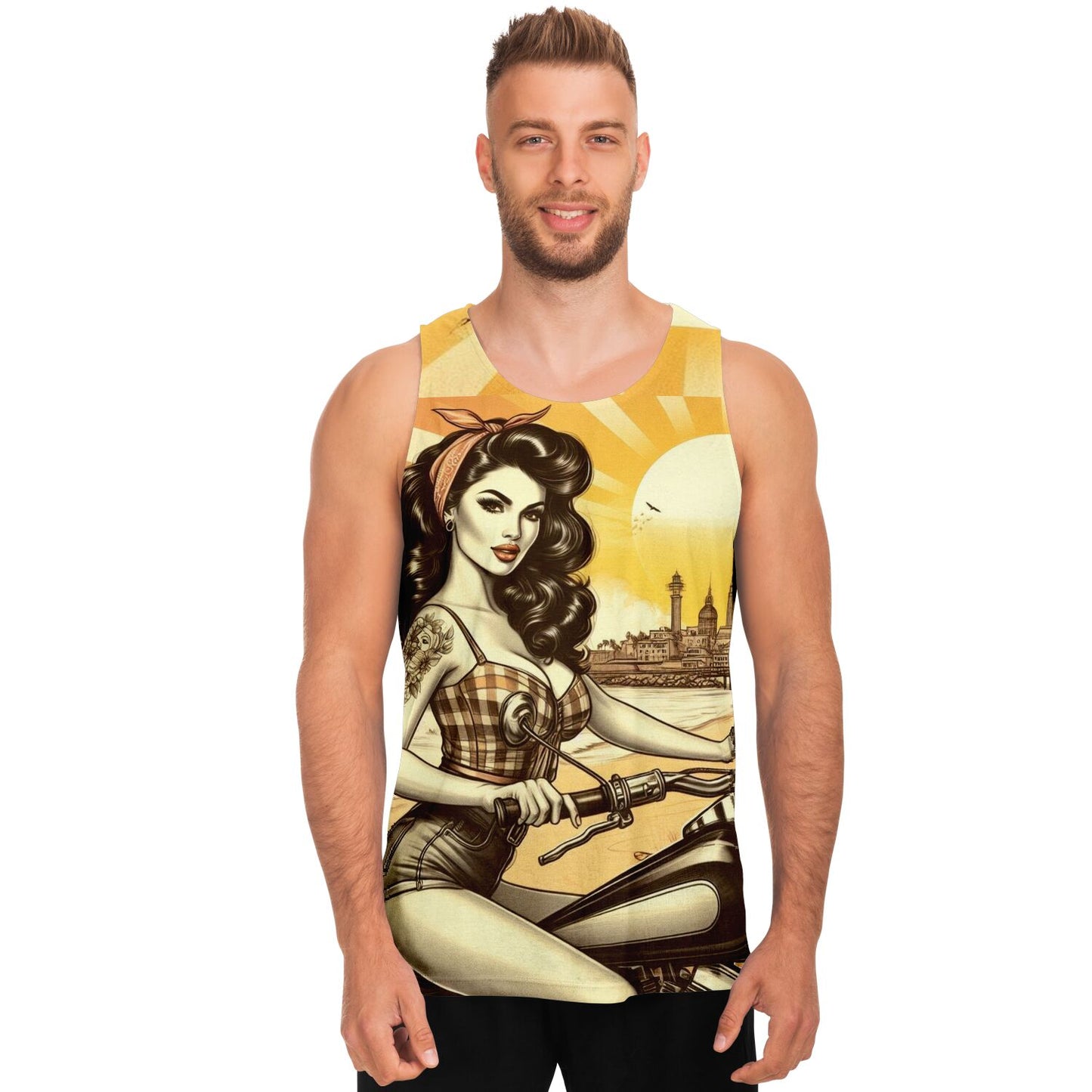 Chopper Charm Pin Up Tank