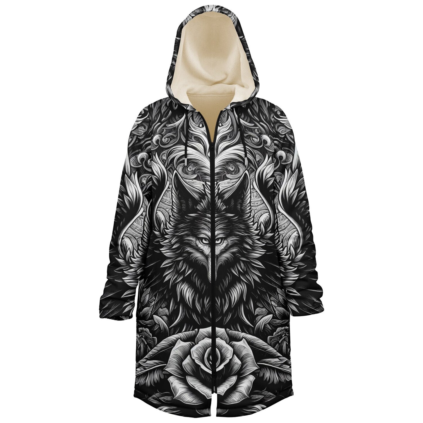 Wolf Dream Zip up Cloak