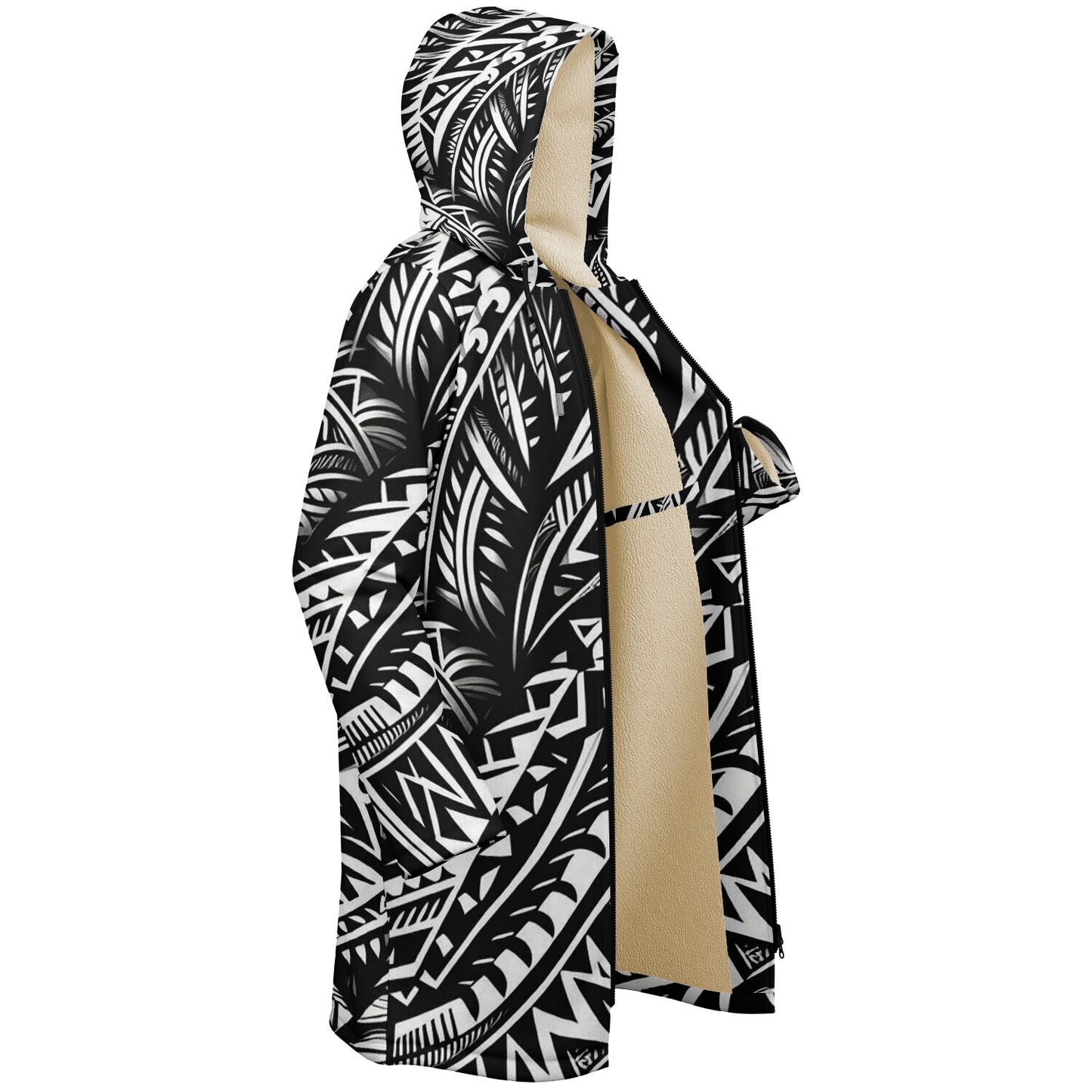 Tribal Zip Up Cloak