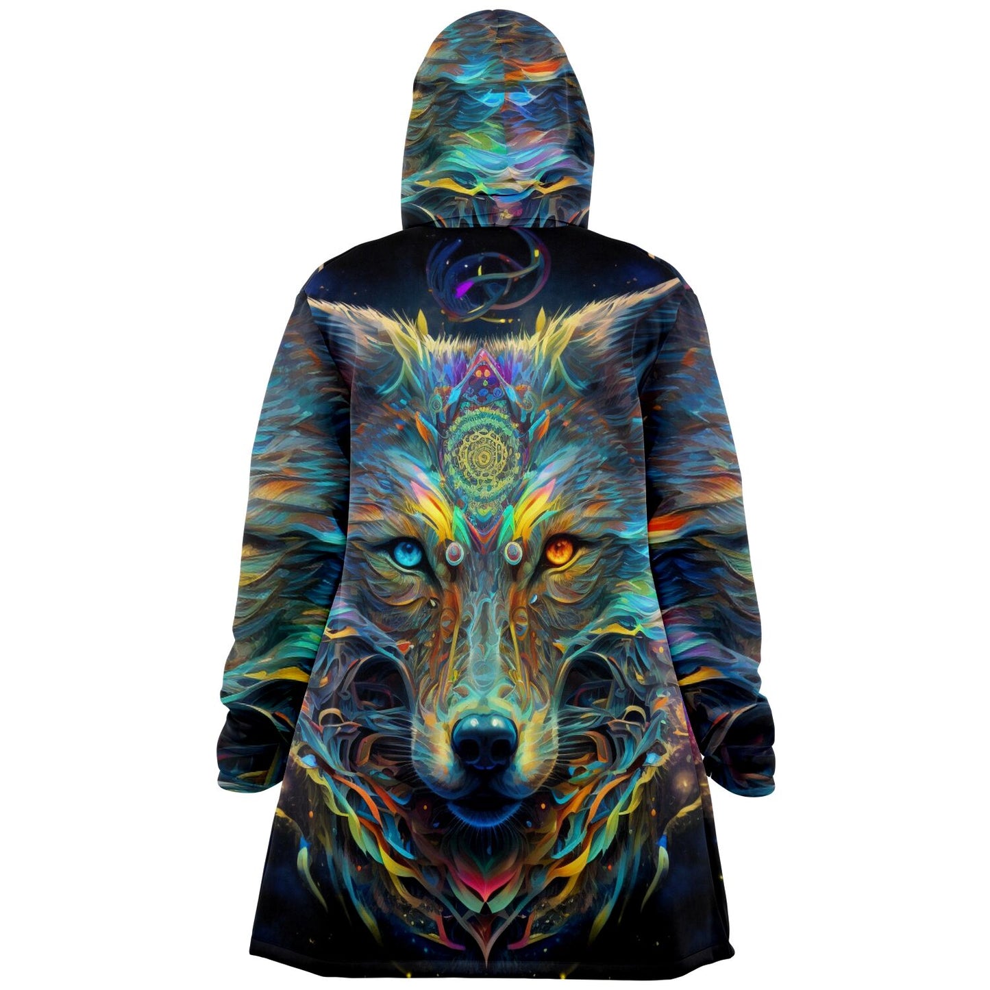 PSYCADELLIC WOLF cloak