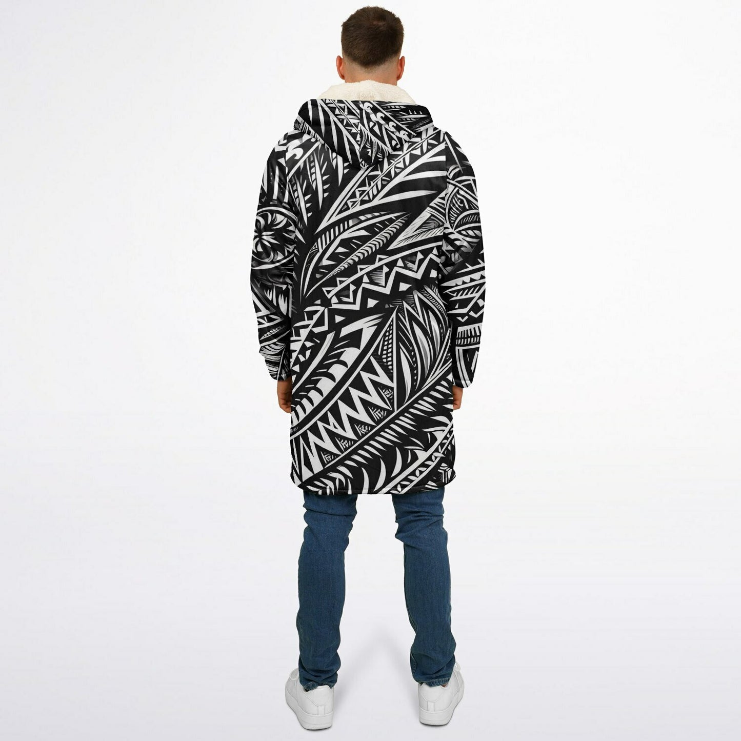 Tribal Zip Up Cloak