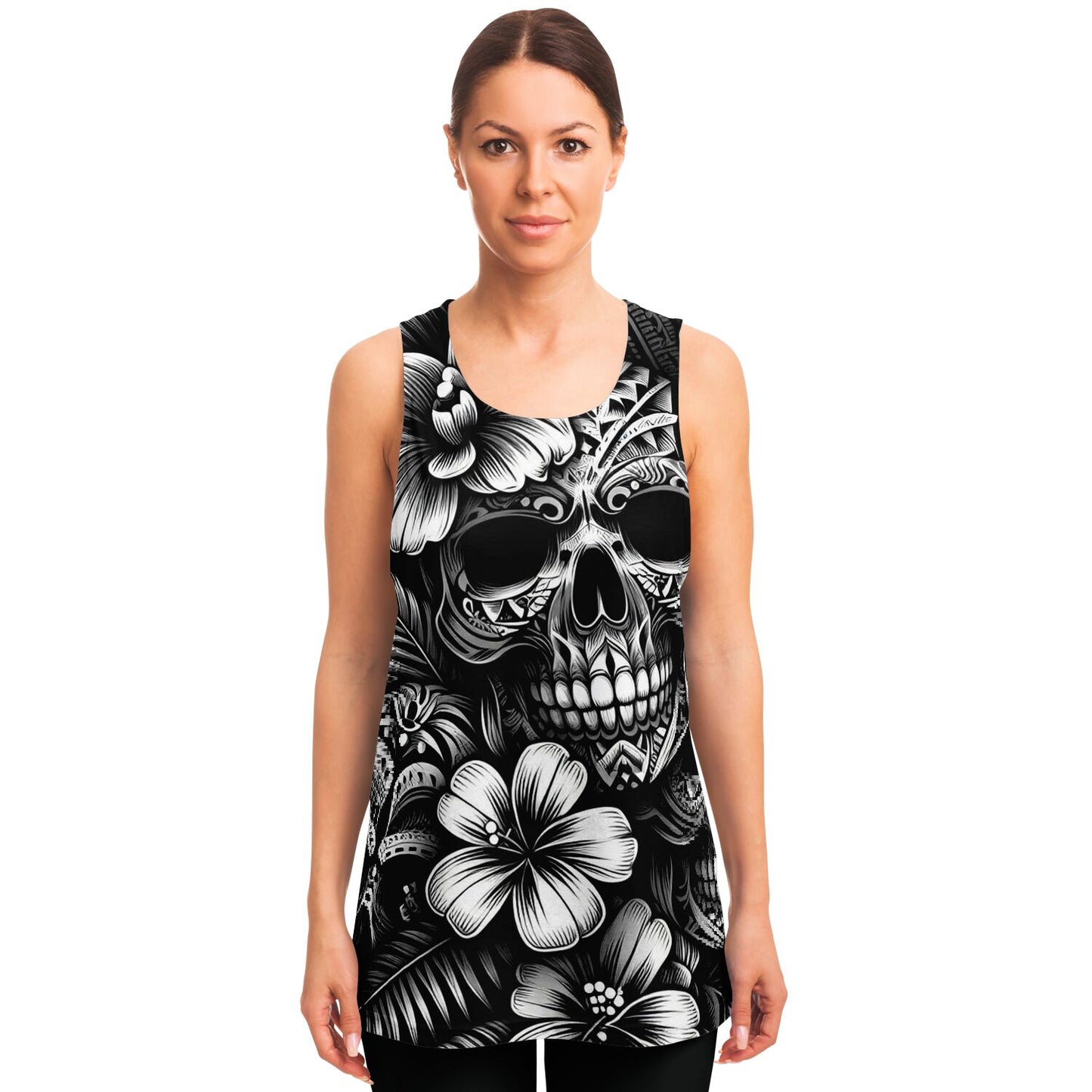 Skull tribal Tank Top