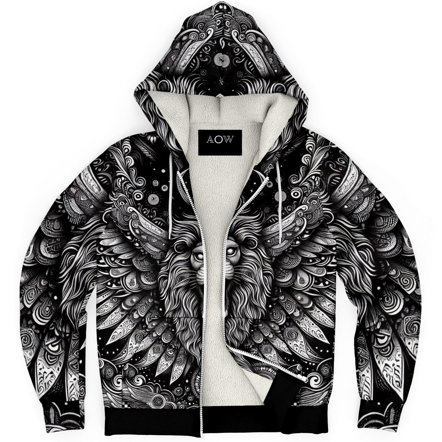 Celestial King Sherpa Hoodie