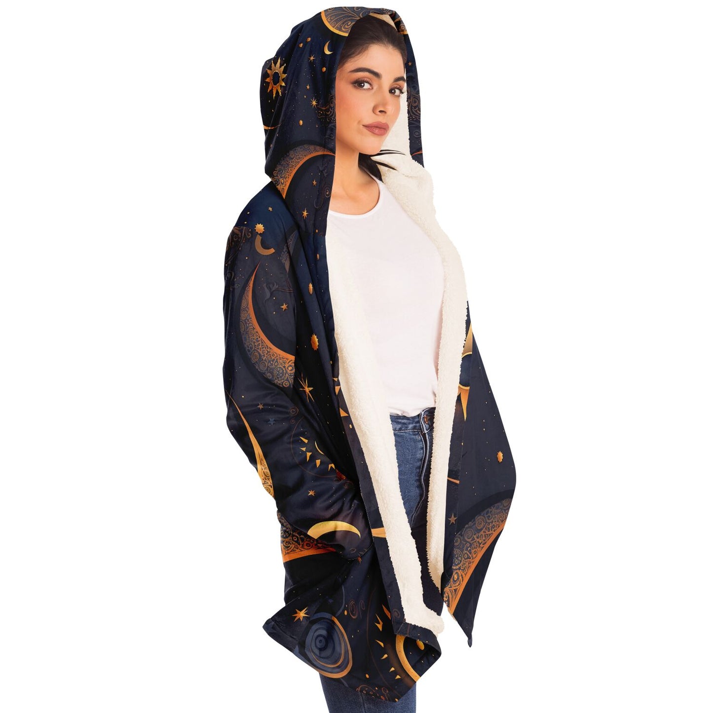 Moon Hooded cloak