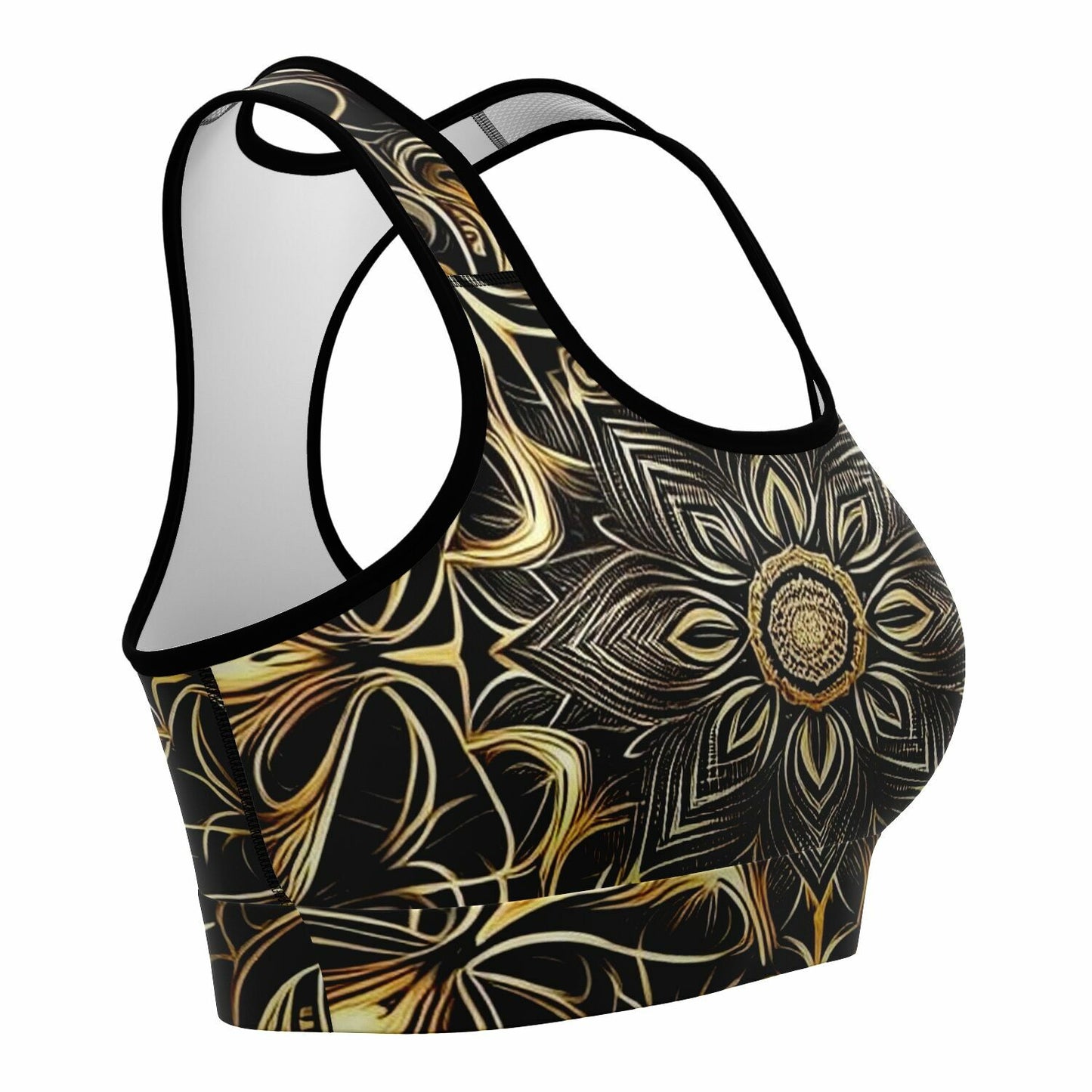 Sports Bra -  Flower