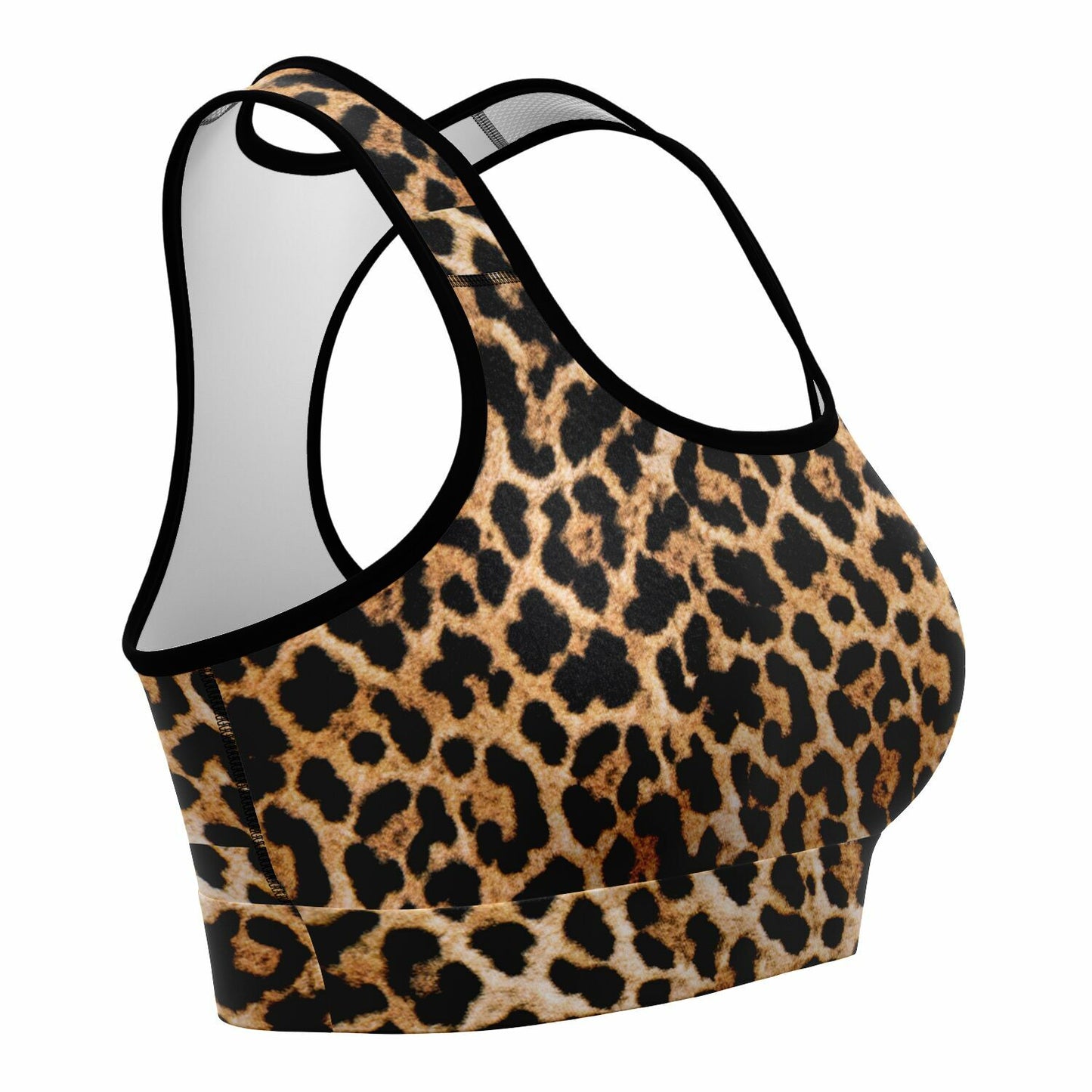 Sports Bra-Leopard