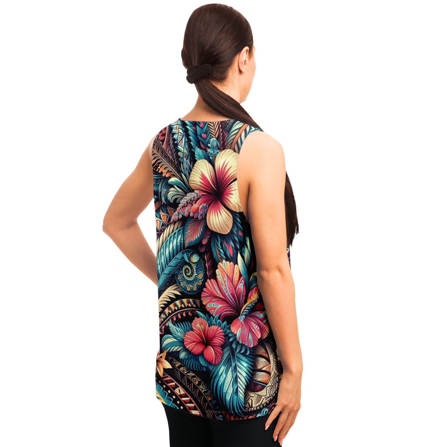 Flower tribal Tank Top