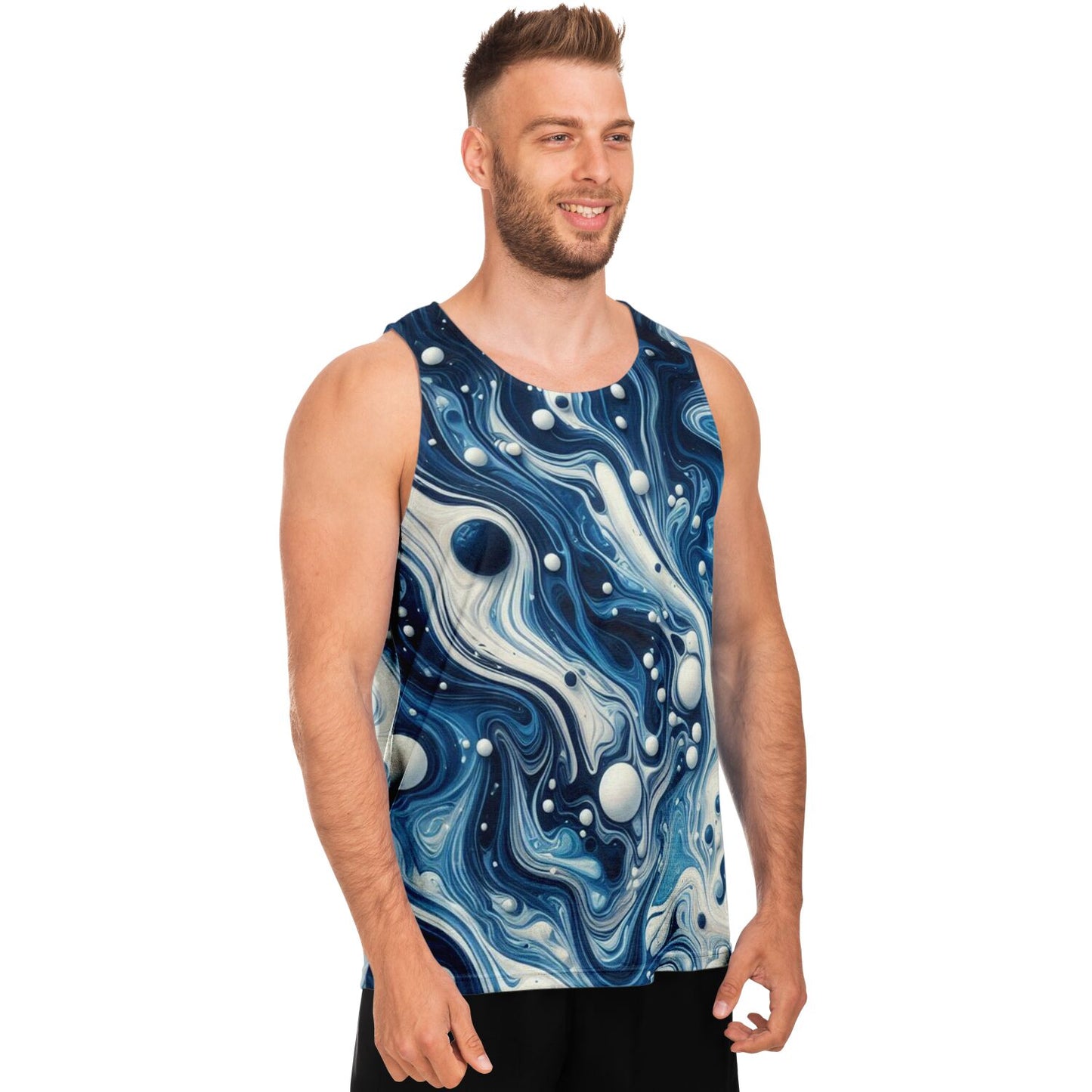 Liquid Blue Tank Top