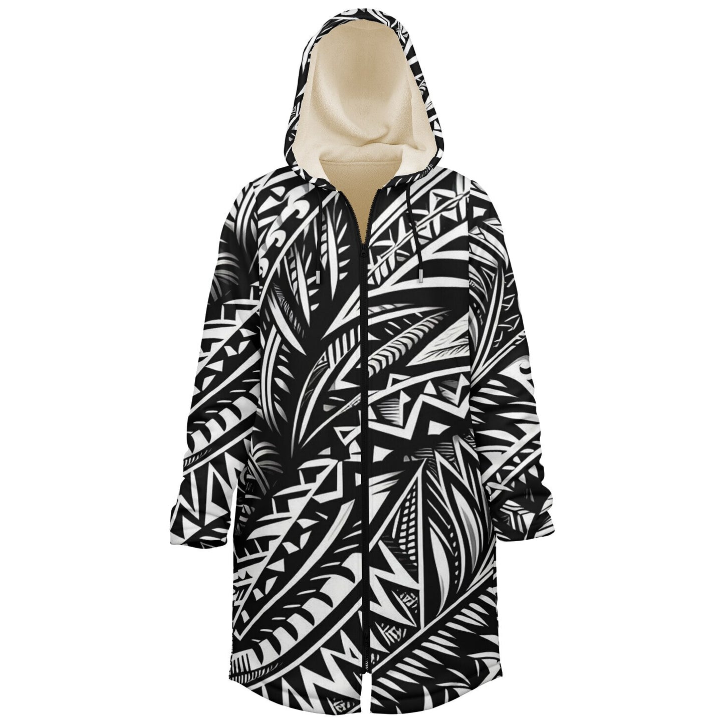 Tribal Zip Up Cloak