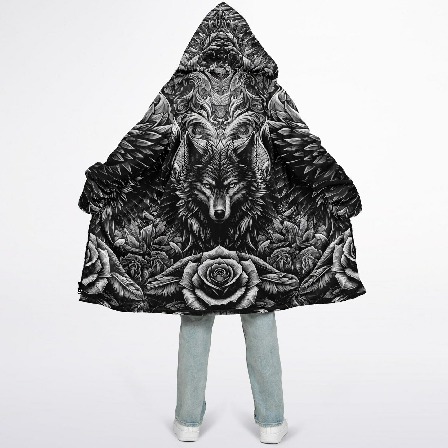 Wolf Dream Zip up Cloak