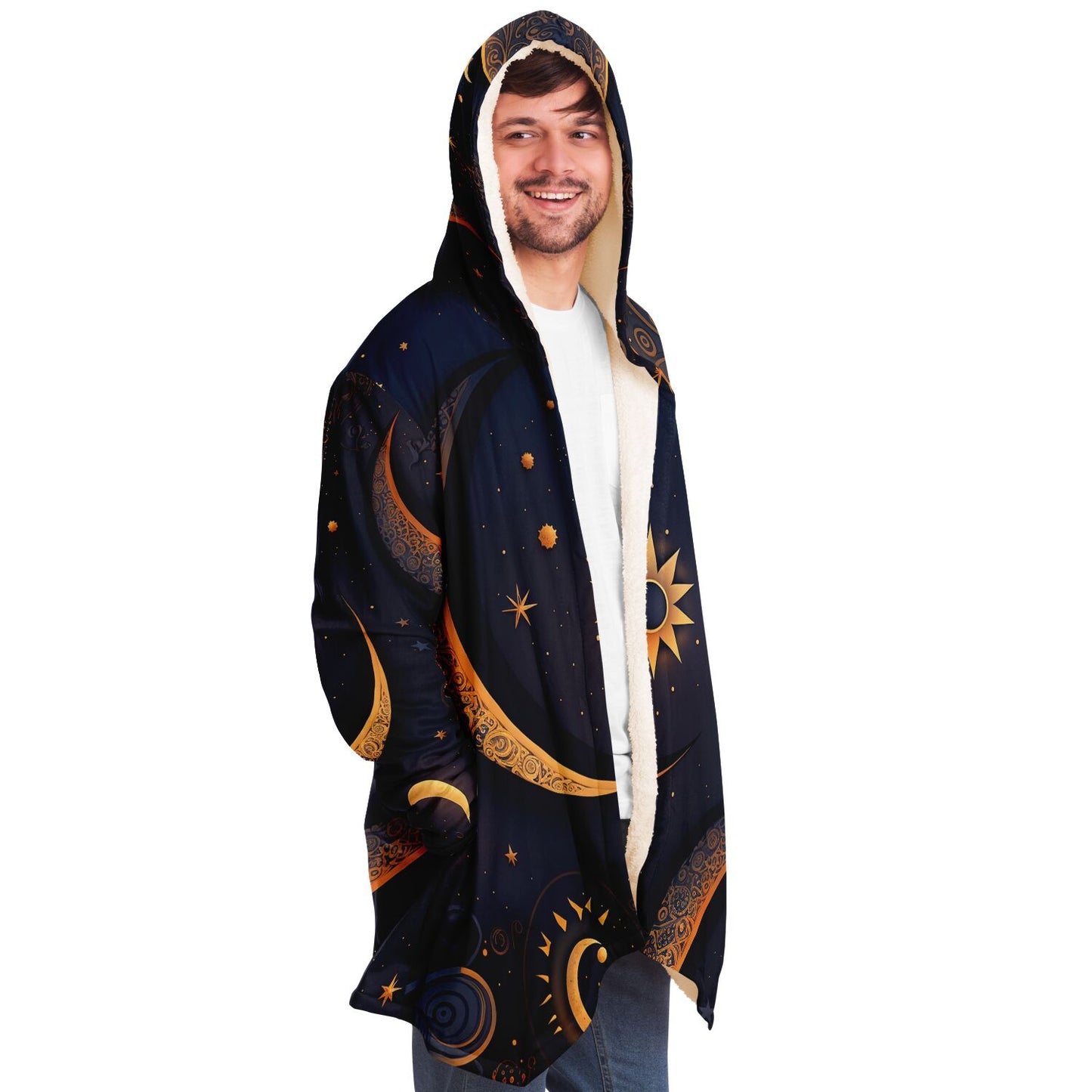 Moon Hooded cloak