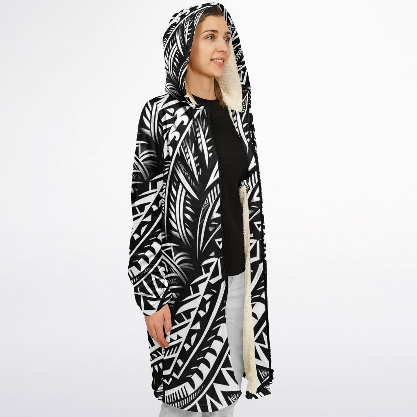 Tribal Zip Up Cloak